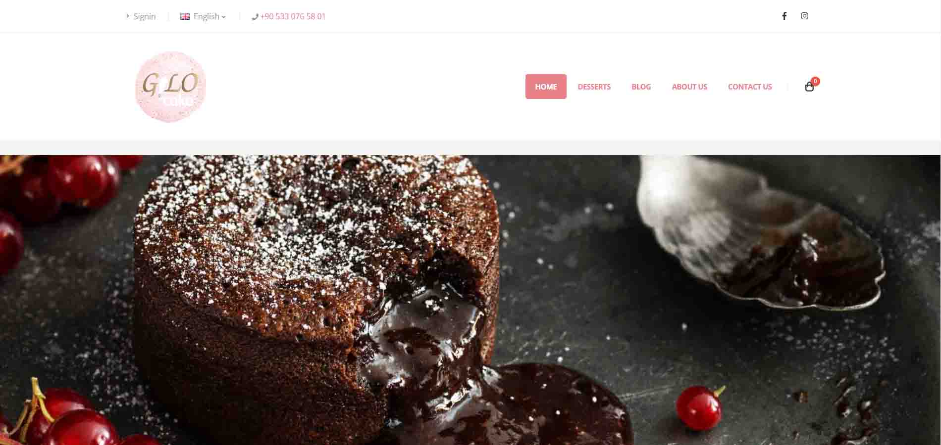 Gilo Cake Website